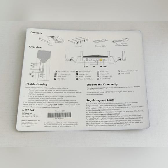 NETGEAR (AX4200) NightHawk WiFi-6 Router - Picture 7 of 12